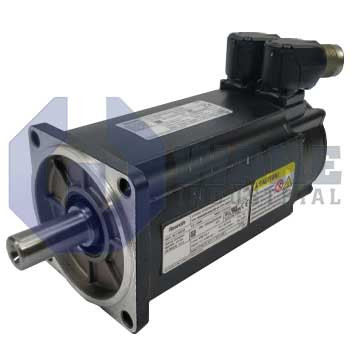MSK050B-0600-NN-S1-UP1-NNNN | The MSK050B-0600-NN-S1-UP1-NNNN is manufactured by Rexroth Indramat Bosch as part of the MSK Servo Motor Series. It features a continuous torque of 3.4 Nm and a continuous current of 4.2 A. It also displays a maximum torque of 9.0 Nmand a maximum current of 14.8 A and a winding inductive of 19,900 mH | Image