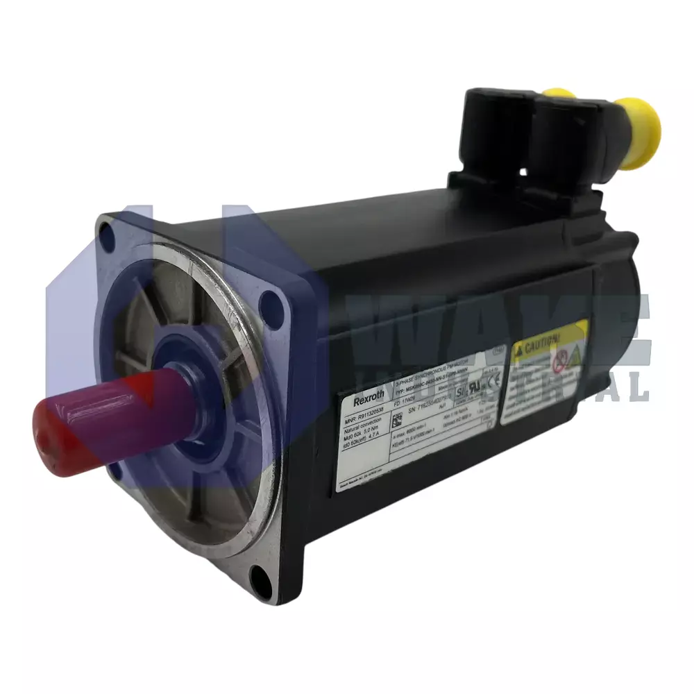Bosch Rexroth Indramat MSK050C-0450-NN-S1-UP0-NNNN Main (Front Left) image