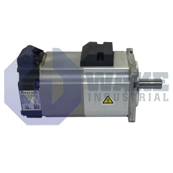 MSM031B-0300-NN-M5-MH1 | MSM031B-0300-NN-M5-MH1 MSM Servo Motor is manufactured by Rexroth, Indramat, Bosch. This motor has a Multiturn, Absolute encoder and a Cable Tail electrical connection. This motor comes with a Smooth, Without Sealing Ring shaft and is Equipped with a holding brake. | Image