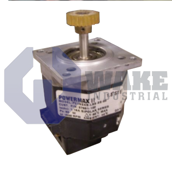 P21NRXB-LNS-NS-05 | The P21NRXB-LNS-NS-05 is manufactured by Pacific Scientific as part of the Powermax II P stepper motor series. It features a thermal resistance of 5.5 Mounted °C/Watt and rotor intertia of .012 (kg-m²x10¯³). These are the most powerful stepper motors with a holding torque of .95 Nm and a detent torque of .028 Nm. | Image