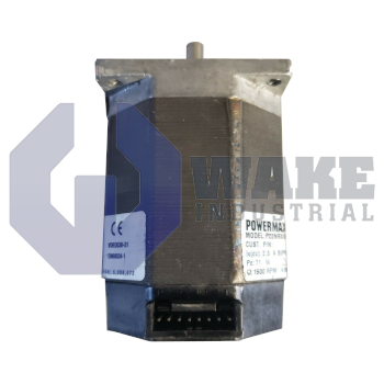 P22NRXB-LNN-NS-00 | The P22NRXB-LNN-NS-00 is manufactured by Pacific Scientific as part of the Powermax II P stepper motor series. It features a thermal resistance of 6.6 Mounted °C/Watt and rotor intertia of 0.025(kg-m²x10¯³). These are the most powerful stepper motors with a holding torque of 1.51 Nm and a detent torque of 0.12 Nm. | Image