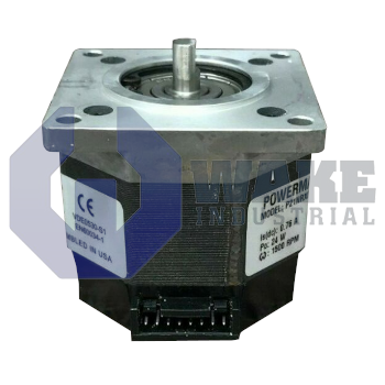 P22NRXD-LNN-NS-00 | The P22NRXD-LNN-NS-00 is manufactured by Pacific Scientific as part of the Powermax II P stepper motor series. It features a thermal resistance of 4.5 Mounted °C/Watt and rotor intertia of 0.025(kg-m²x10¯³). These are the most powerful stepper motors with a holding torque of 1.43 Nm and a detent torque of 0.12 Nm. | Image