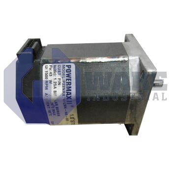 P22NSXA-LNN-NS-02 | The P22NSXA-LNN-NS-02 is manufactured by Pacific Scientific as part of the Powermax II P stepper motor series. It features a thermal resistance of 4.5 Mounted °C/Watt and rotor intertia of 0.025(kg-m²x10¯³). These are the most powerful stepper motors with a holding torque of 1.39 Nm and a detent torque of 0.12 Nm. | Image