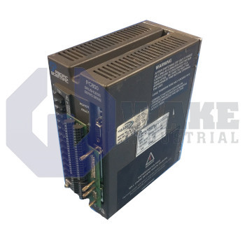 PC832-001-A | PC/PCE800 Series Servo Drive manufactured by Pacific Scientific. This Servo Drive features a Power Level of 2.7A RMS cont. @ 25-40 degrees C, 5.3A RMS peak along with a Command Interface Designation of RS-232/485, +/-V dc, Step/Dir., Indexing. | Image
