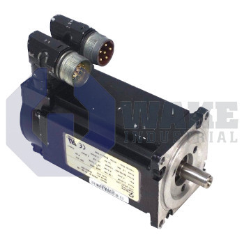 PMA21B-01100-00 | PMA Series Brushless Servo Motor manufactured by Pacific Scientific. This Brushless Servo Motor features a Winding of 240V ac max., 2.7A RMS along with a 70mm motor body square Frame Size. | Image