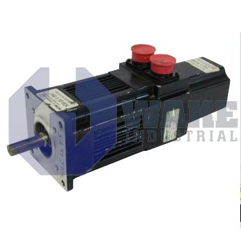 PMA43Q-Y0100-02 | PMA Series Brushless Servo Motor manufactured by Pacific Scientific. This Brushless Servo Motor features a Winding of 240-480V ac, 7.4A RMS along with a 115mm motor body square Frame Size. | Image