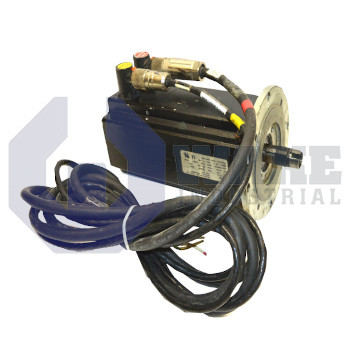 PMA44R-10100-00 | PMA Series Brushless Servo Motor manufactured by Pacific Scientific. This Brushless Servo Motor features a Winding of 240-480V ac, 11.0A RMS along with a 115mm motor body square Frame Size. | Image
