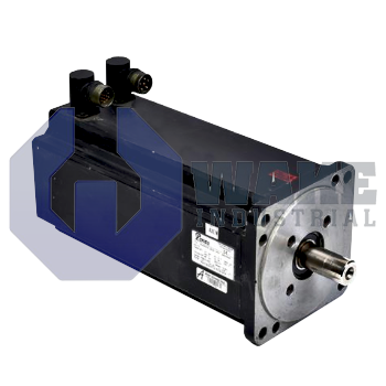 PMA57R-01100-00 | PMA Series Brushless Servo Motor manufactured by Pacific Scientific. This Brushless Servo Motor features a Winding of 240-480V ac, 11.0A RMS along with a 142mm motor body square Frame Size. | Image