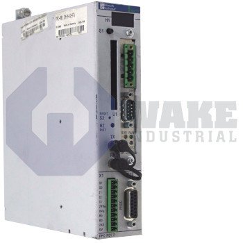 PPC-R01.2 | The PPC-R01.2 is part of the PPC Controller Series manufactured by Rexroth Indramat Bosch. This PPC Controller features a rated value of 24 VDC and a tolerance of -15% / +20% (according to EN61131-2 1994). The PPC-R01.2 also features a permissible range of 19.2 ... 30 VDC (ripple factor included). | Image