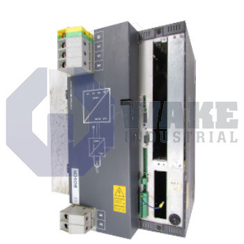 PSI6100.201-L1 | The PSI6100.201-L1 Power Supply Unit is manufactured by Rexroth Indramat Bosch. This unit is a Medium Frequency Inverter Type of Power Supply Unit with a PROFIBUS Type of Timer. The colling for this power supply unit is a(n) Air Blower and the mains voltage is 400-480V. | Image