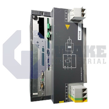 PST6100.144-L | The PST6100.144-L Drive Controller is manufactured by Rexroth Indramat Bosch. This controller has a 130 A Nominal System Current. The mains voltage for this unit is 24 V DC and this dirve has a Integrated type of timer. The cooling for this PST drive controller is with an Air Blower. | Image