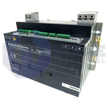 PST6250.100-L | The PST6250.100-L Drive Controller is manufactured by Rexroth Indramat Bosch. This controller has a 200 A Nominal System Current. The mains voltage for this unit is 24 V DC and this dirve has a Integrated type of timer. The cooling for this PST drive controller is with an Air Blower. | Image