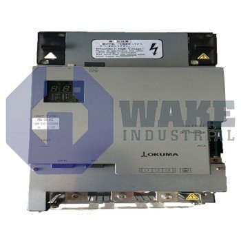PSU-30-ACL | The PSU-30-ACL is manufactured by Okuma as part of their PSU Servo Power Supply Series. The PSU-30-ACL features a rated input of AC200-230V 3-ph 50/60 Hz and a DC283-325V 22kW rated output. Alongside a 50 kA RMS SYM SCCR, the PSU is sure to meet your motion needs. | Image