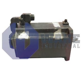 PX-MBF250J-15TB-A | The PX-MBF250J-15TB-A was manufactured by Okuma as part of their PREX Servo Motor Series. The PX-MBF250J-15TB-A features a 1500 RPM max speed and a 2.8 kW power rating. This PREX Servo Motor also has a 75 Hz frequency and a 77 V voltage. | Image