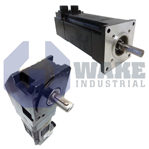 R22GENA-R1-NS-NV-01 | R Series servomotor manufactured by Pacific Scientific. This servomotor features a Shaft and mounting type of English along with a Rare earth Magnet type. | Image