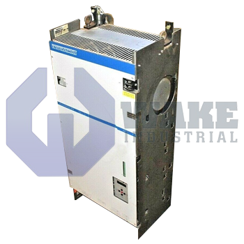 RAC 2.2-150-380-A00-Z1 | RAC Spindle Drive is manufactured by Rexroth, Indramat, Bosch. This drive has a current type of 300 A and a speed set of 10V. This drive also contains connecting terminals X4 and a connection voltage of 460V. | Image