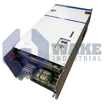 RAC 3.5-150-460-APD-W1-220 | RAC Spindle Drive is manufactured by Rexroth, Indramat, Bosch. This drive has a current type of 300 A and a speed set of 10V. This drive also contains connecting terminals X4 and a connection voltage of 460V. | Image