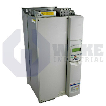 RD52.1-5B-037-L-NN-FW | The RD52.1-5B-037-L-NN-FW AC Drive Converter is manufactured by Bosch Rexroth Indramat. This device operates with a nominal connecting voltage of 3 x AC 500 V, has a power rating of 37 kW, and utilizes a forced air cooling mechanism. | Image