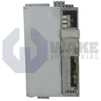RD52.1-4B-030-D-NN-FW | The RD52.1-4B-030-D-NN-FW AC Drive Converter is manufactured by Bosch Rexroth Indramat. This device operates with a nominal connecting voltage of 3 x AC 380-480 V, has a power rating of 30 kW, and utilizes a plug-through cooler mechanism. | Image