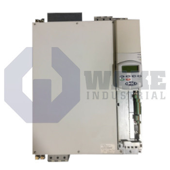 RD52.1-5N-055-L-V1-FW | The RD52.1-5N-055-L-V1-FW AC Drive Converter is manufactured by Bosch Rexroth Indramat. This device operates with a nominal connecting voltage of 3 x AC 500 V, has a power rating of 55 kW, and utilizes a forced air cooling mechanism. | Image