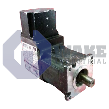S21HNNA-HGNS-02 | S Series Brushless Servo Motor manufactured by Pacific Scientific. This Brushless Servo Motor features a Holding Brake Option of No Brake along with a Frame Size/Stack Length of NEMA 23/1 Stack. | Image
