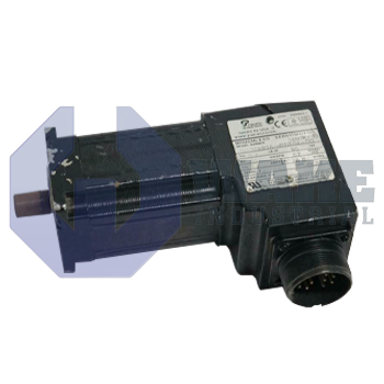 S22GNNA-RNNM-00 | S Series Brushless Servo Motor manufactured by Pacific Scientific. This Brushless Servo Motor features a Holding Brake Option of No Brake along with a Frame Size/Stack Length of NEMA 23/2 Stack. | Image
