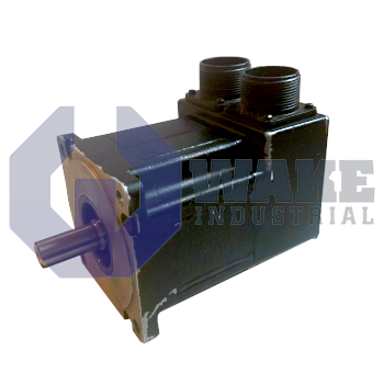 S31GNNA-RNUM-00 | S Series Brushless Servo Motor manufactured by Pacific Scientific. This Brushless Servo Motor features a Holding Brake Option of No Brake along with a Frame Size/Stack Length of NEMA 34/1 Stack. | Image