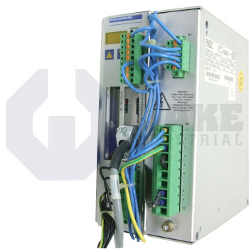 S403AM-SE | The S403AM-SE is manufactured by Kollmorgen as part of their S400 Servo Drive Series. The S403AM-SE is a Master module with a Rated DC Link Voltage  of 310-560 V. It also features a Rated Output Current of 3A rms and a Peak Output Current  of 9A rms. | Image