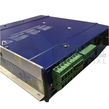S60600-NA | The S60600-NA was manufactured by Kollmorgen as part of their S600 Servo Drive Series. This drive features a rated output current of 6 arms and a peak output current 12 arms. It also withholds a voltage rating of 230-480 V and a Max. continuous performance of 1.5 kW. | Image