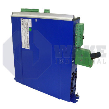 S61000-SE | The S61000-SE was manufactured by Kollmorgen as part of their S600 Servo Drive Series. This drive features a rated output current of 10 arms and a peak output current 20 arms. It also withholds a voltage rating of 230-480 V and a Max. continuous performance of 1.5 kW. | Image