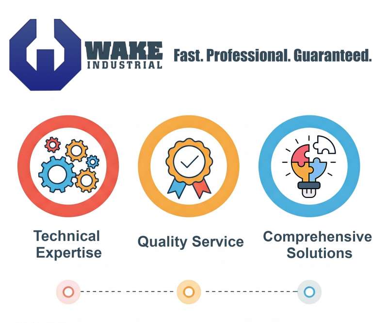 wake industrial qualities