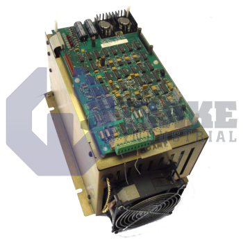 SC105-001 | SC100 Series Servocontroller manufactured by Pacific Scientific. This Servocontroller features a Power Level of 40 A cont. 60 A pk. along with a Input Voltage of 230 VAC (+10%, -15%), 47-63 Hz. | Image