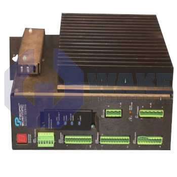 SC323A-001 | SC320 Series Brushless Servo Drive manufactured by Pacific Scientific. This Servo Drive features a Power Level of 7.5A cont./15A peak along with a Option Code of 12-bit RDC (+/-22 arcmin, 1024 ppr). | Image