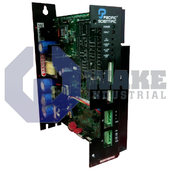 SC403-004-T3 | SC400 Series Brushless Servocontroller manufactured by Pacific Scientific. This Servocontroller features a Power level of 7.50A cont., 15A pk. along with a Bus Voltage (nominal) of 160/320 VDC. | Image