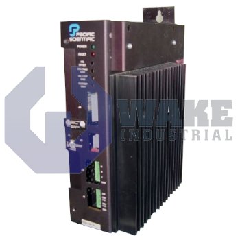 SC403-002-T4 | SC400 Series Brushless Servocontroller manufactured by Pacific Scientific. This Servocontroller features a Power level of 7.50A cont., 15A pk. along with a Bus Voltage (nominal) of 160/320 VDC. | Image