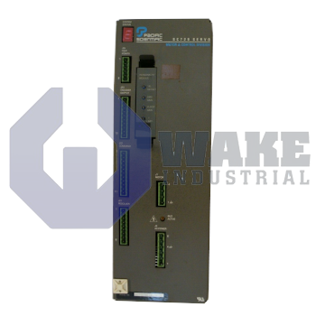 SC723A001 | SC720 Series Servocontroller manufactured by Pacific Scientific. This Servocontroller features a Power Level Code of 7.5A cont./15A peak along with a Option Code of 12 bit RDC (+/- arcmin, 1024 ppr). | Image