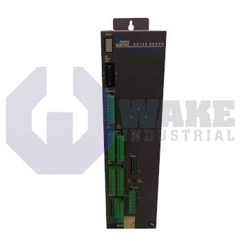 SC753A-001-01 | SC750 Series Single Axis Servocontroller manufactured by Pacific Scientific. This Servocontroller features a Power Level of 7.5A cont./15A peak along with a 12 bit RDC (+/-22 arcmin, 1024 ppr) Option. | Image
