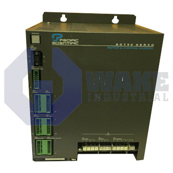 SC755A-001-01 | SC750 Series Single Axis Servocontroller manufactured by Pacific Scientific. This Servocontroller features a Power Level of 30A cont./60A peak along with a 12 bit RDC (+/-22 arcmin, 1024 ppr) Option. | Image