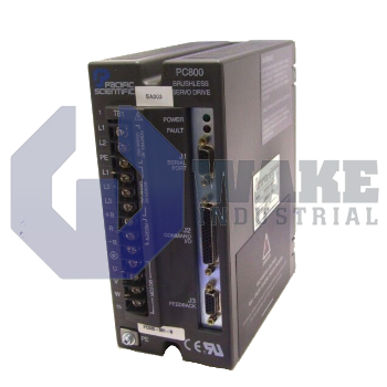 SCE905AN-001-01 | SCE900 Series Servo Drive manufactured by Pacific Scientific. This Servo Drive features a Input Voltage of 90-264 VAC, 47-63 Hz single-phase along with a Customization Code of Standard Unit. | Image