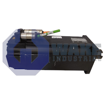 SF-A4.0172.030-14.050 | The SF-A4.0172.030-14.050 Servo Motor from Bosch Rexroth Indramat has an STG/MTG Encoder, A Locked Rotor Current of 18, a Rated Speed of 3000, and a listed Shaft Option of Basic Version with Holding Brake, w/o Mating Connector. | Image