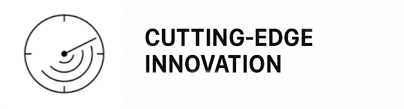 This is an image that reads cutting edge technology.