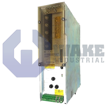 TVM 2.4-050-220/300-W1/115 | The TVM 2.4-050-220/300-W1/115 Power Supply unit is manufactured by Rexroth Indramat Bosch. This unit is the 4nd Configuration and the Type Current is 50A. The Input Voltage for this power supply unit is AC 220V and the Bus Voltage is DC 300. | Image