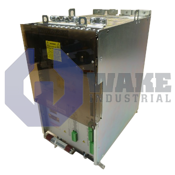 TVR3.1-W015-03/S100 | TVR Power Supply manufactured by Rexroth, Indramat, Bosch. This power supply has a Bus connecter at the X1 terminal and a rated input of 3 X 380-480. This reliable power supply also features a blower supply of X13, X14A, X14B and a plug-in terminal power of 24V. | Image