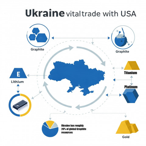 a chart showing precious metals in ukraine