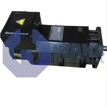 VAC-MML11-7.5R-156T | The VAC-MML11-7.5R-156T is part of the VAC Servo Motor Series manufactured by Okuma. The VAC-MML11-7.5R-156T features a 150 V continous voltage and a 11 kW rated motor output. The VAC-MML11-7.5R-156T also has a 1500/6000 rpm . | Image