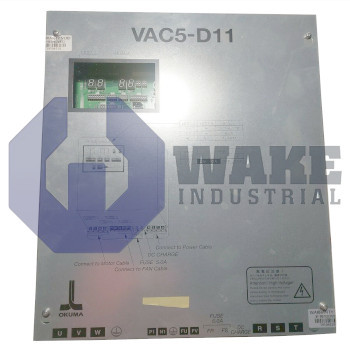 VAC5-D11 | The VAC5-D11 is manufactured by Okuma as part of their VAC Spindle Drive Series. It had a Optical Interface and the D11 power supply. | Image