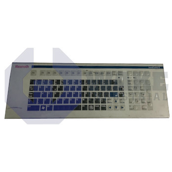 VAK40.1E-DE-P-MPNN | The VAK40.1E-DE-P-MPNN is manufactured by Rexroth Indramat Bosch. This Industrial Keyboard is used alongside the BTV 16, VDP 16, and VPP 16 panels. This keyboard is also equipped with a standard PS/2 connection. | Image