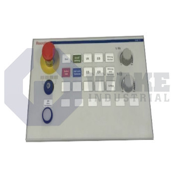 VAM11.1-PB-NA-NN-TA-VB-1608-NN | The VAM11.1-PB-NA-NN-TA-VB-1608-NN Operator Panel is manufactured by Rexroth Indramat Bosch, and has 16 inputs and 8 outputs on the masterboard. The encoder for this panel is PROFIBUS-DP, and another design is Not Available for this model. | Image