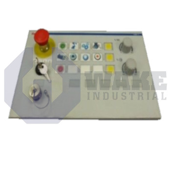 VAM12.1-PB-NF-AB-TB-VD-EK-1608-D1 | The VAM12.1-PB-NF-AB-TB-VD-EK-1608-D1 Operator Panel is manufactured by Rexroth Indramat Bosch, and has 16 inputs and 8 outputs on the masterboard. The encoder for this panel is PROFIBUS-DP, and another design is Available for this model. | Image