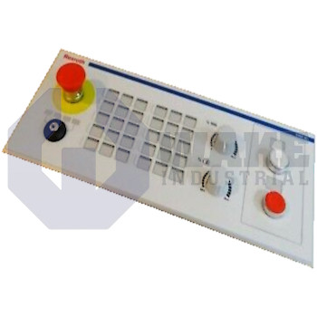 VAM41.1-PB-NA-AA-TA-VB-BA-1608-NN | The VAM41.1-PB-NA-AA-TA-VB-BA-1608-NN Operator Panel is manufactured by Rexroth Indramat Bosch, and has 16 inputs and 8 outputs on the masterboard. The encoder for this panel is PROFIBUS-DP, and another design is Not Available for this model. | Image